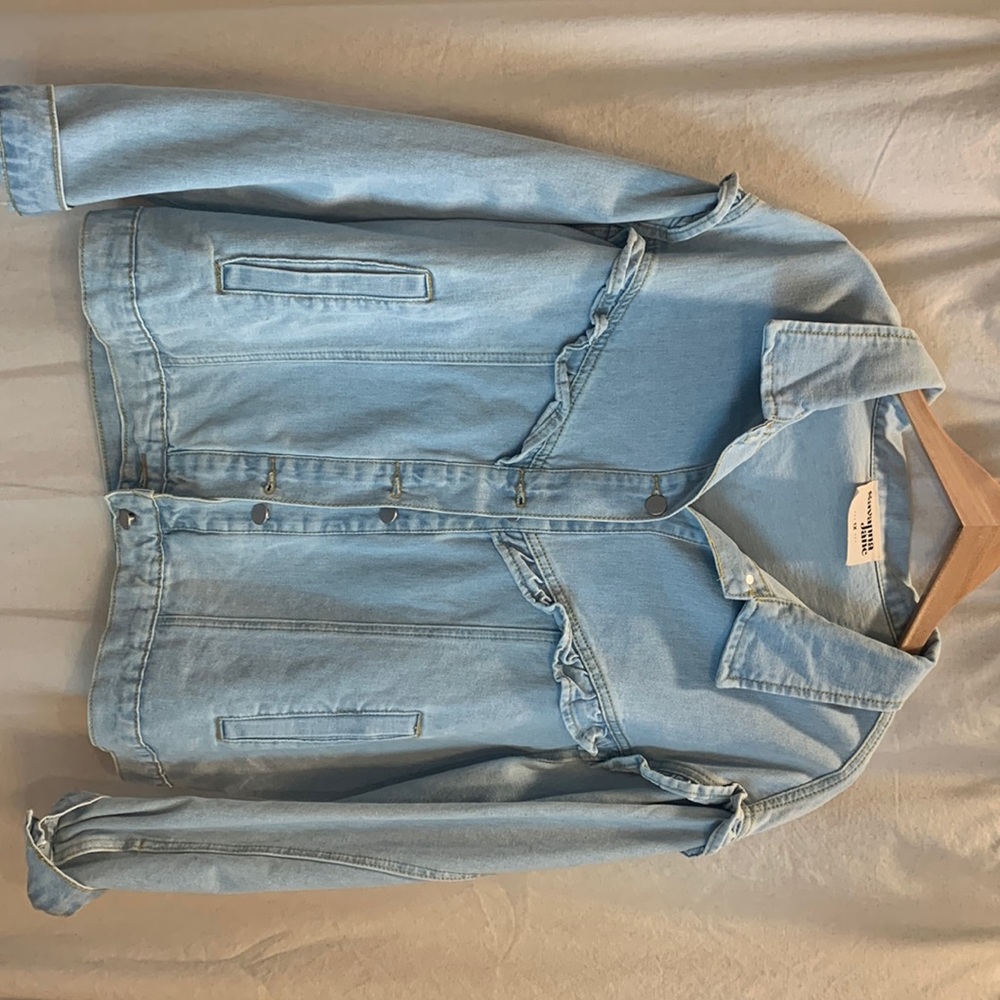 Savanna Jane denim jacket. Size 1x. New. Never worn.